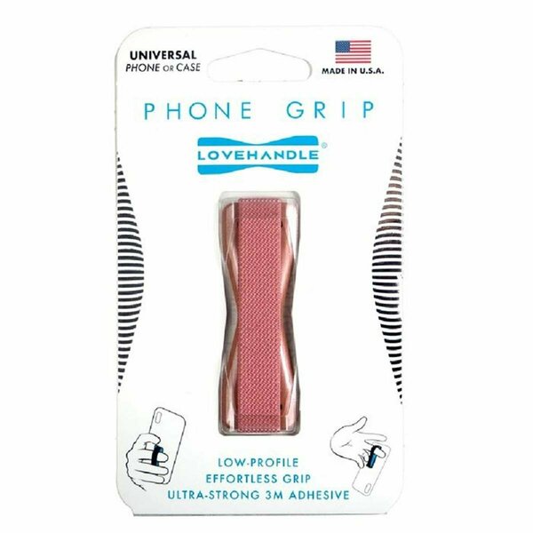 Upgrade Pink Solid Rose Phone Grip for All Mobile Devices UP3299893